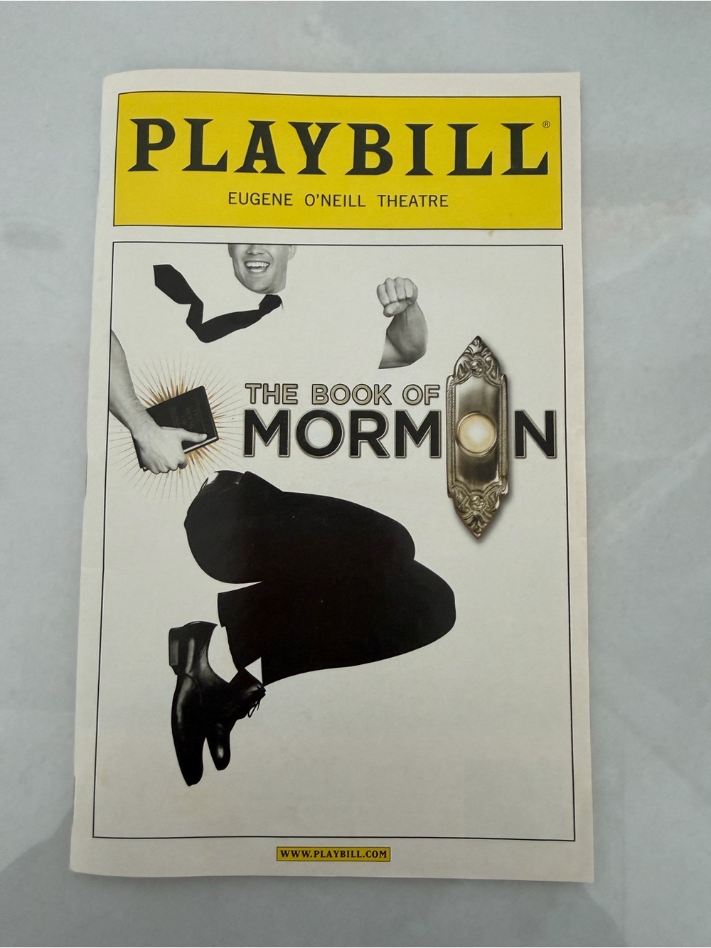 July 2011 The Book of Mormon Playbill Eugene O’Neill Theatre Original Cast
